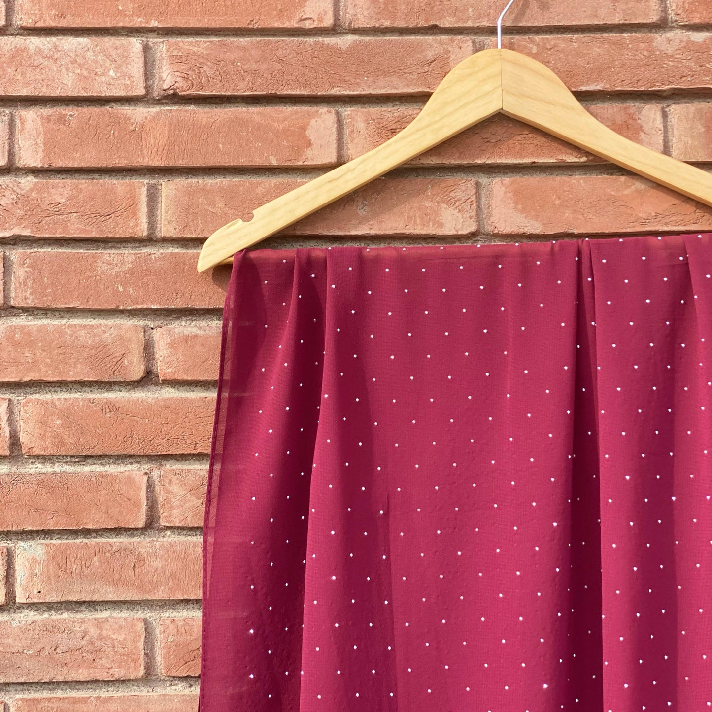 Barn Red Stone Georgette SG-25-04