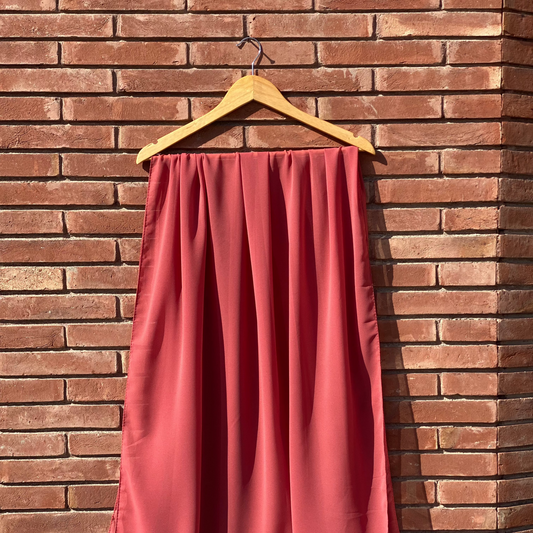 Cerise Red Georgette CG-25-04