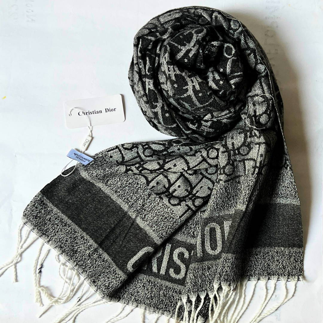Christian Dior Black Scarf CD-25-001