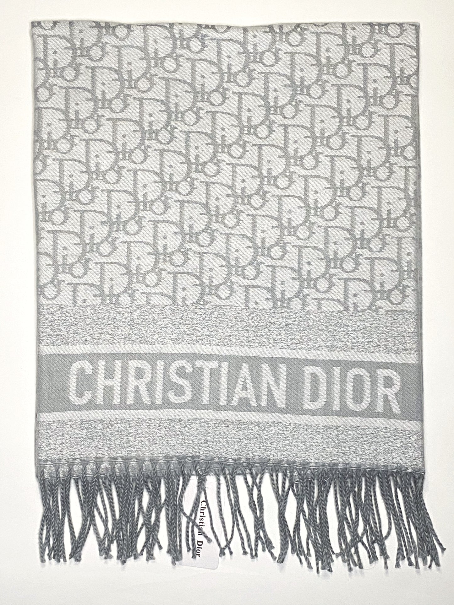 Christian Dior Grey Scarf CD-25-003