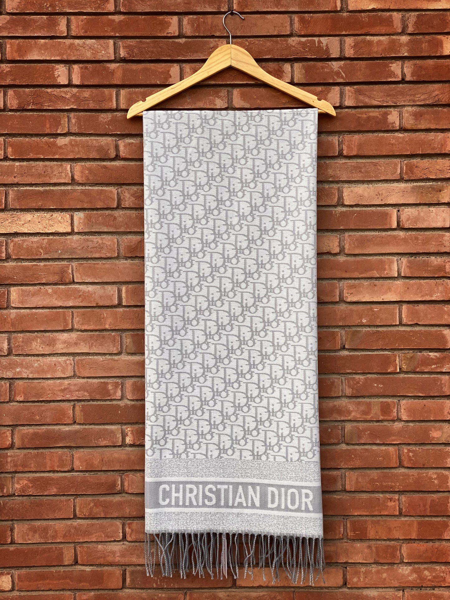 Christian Dior Grey Scarf CD-25-003
