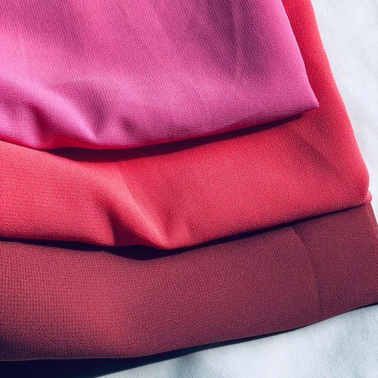 Bundle of 3-Plain Georgette