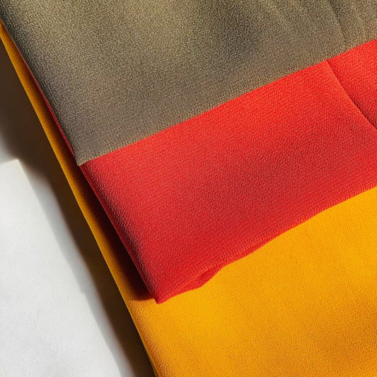 Bundle of 3-Plain Georgette